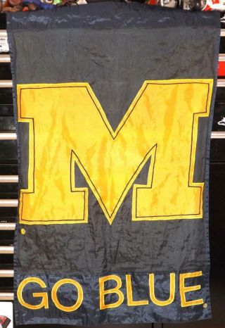 42x27 Inch Vintage Michigan State Wolverines Ncaa Football Flag Banner Fc