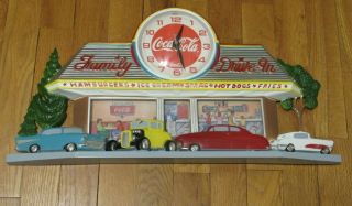 1988 Burwood Family Drive - In Vintage Cars Battery Wall Clock