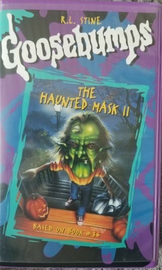 6 Goosebumps & 2 The Nightmare Room VHS Clamshell Tapes Vintage 90 ' s 3
