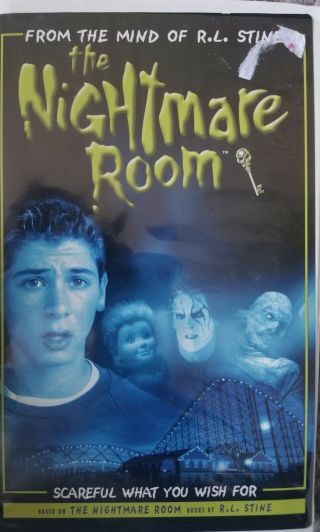 6 Goosebumps & 2 The Nightmare Room VHS Clamshell Tapes Vintage 90 ' s 8
