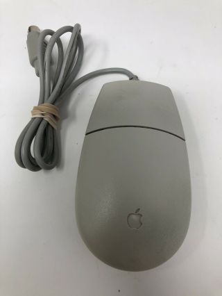 Vintage Apple Desktop Bus Mouse Ii Macintosh One Button Family / Model No.  M2706
