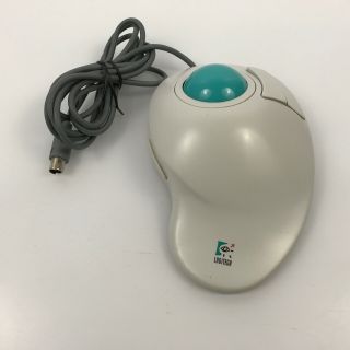 ✅ Logitech Trackman Vista Computer Mouse Trackball Vintage T - Cg10 Wired 4.  B2