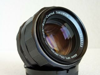 Asahi - Multi - Coated Takumar 50mm F/1.  4 Lens For M42 Pentax Screw Mount
