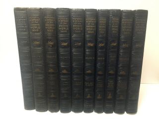 Pictorial History Of The Second World War 10 Volume Complete Set Wise & Co.