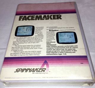 Spinnaker Facemaker 1983 Cat No 26 - 3166 for Tandy 4