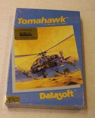 Tomahawk By Datasoft For Atari 400/800 And Commodore 64 -
