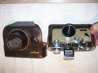 Vintage Argus Slr 35mm Camera In Case
