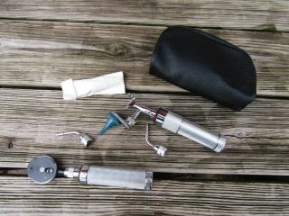 Vintage Welch Allyn Usa Otoscope And Ophthalmoscope