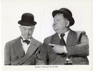 Laurel And Hardy Vintage Photo R1976 Nothing But Trouble