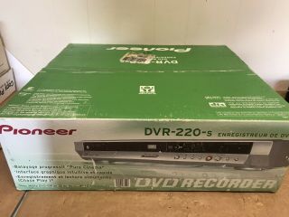 Pioneer Dvr - 220 - S Dvd Recorder Player Factory