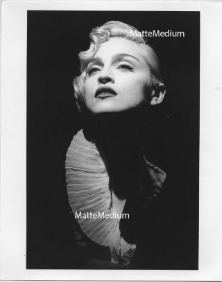 M35b Madonna Vogue Video - Vintage 1990s Black White 8x10 Photo =herb Ritts=