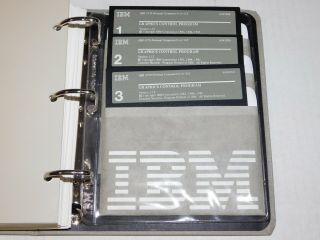 Vtg IBM 3270 Personal Computer G GX Graphics Control Program Computer Software 8
