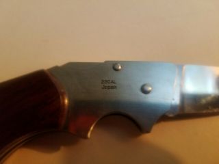 Vintage KERSHAW 22CAL Pistol type Folding Pocket Knife 4