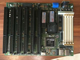 286 Motherboard With 80286 25 Mhz Cpu Harris Cs80c286 - 25