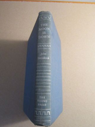 Wow Very Rare Book John Steinbeck,  The Moon Is Down First Edition