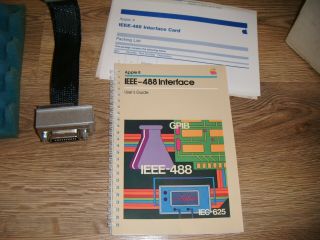 APPLE II IEEE - 488 INTERFACE CARD (BOXED) LISTED AS PARTS 8