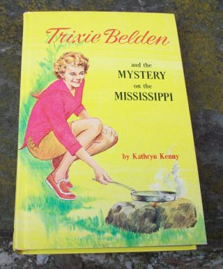 Trixie Belden 15 The Mystery On The Mississippi Deluxe Edition Gc Whitman Kenny