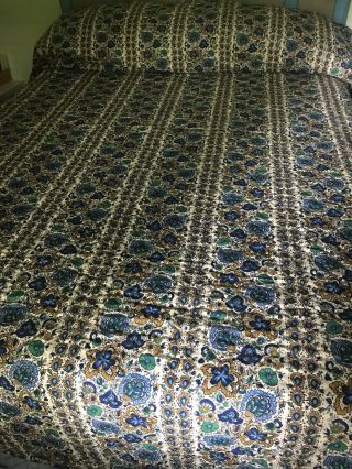 Vintage Quilted Bedspread Full/queen