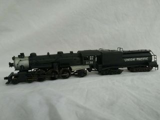 Vtg Bowser Ho 4 - 6 - 2 Union Pacific No.  3138 Painted W/extra Details - Track