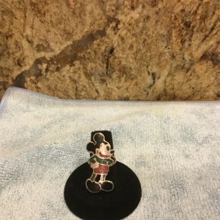 Vintage Mickey Mouse Ring In Southwest Style