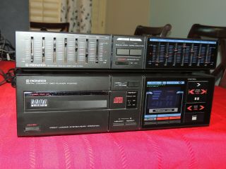Pioneer Progression Iv Cd Player P - Dx700 And Equalizer Sg - X700