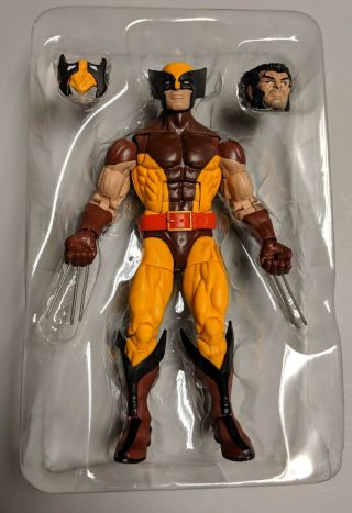 Marvel Legends Vintage Retro X - Men Brown Suit Wolverine Logan Loose