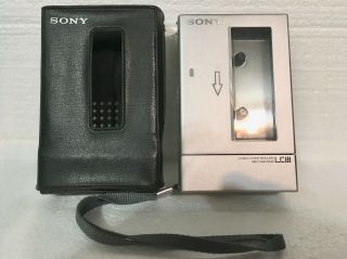 Vintage Sony Tcm - 7 Cassette Recorder - Needs Belts - -