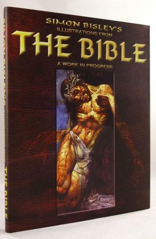 Illustrations From The Bible: A Work In Progress By Simon Bisley Signed Print Lt