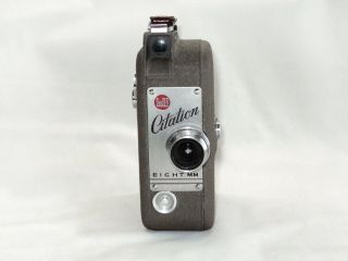 Vintage DeJur Citation 8MM Movie Camera - Made in USA - 2