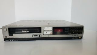 Vintage Sony Sl - 2400c Betamax Video Cassette Recorder Beta Vcr