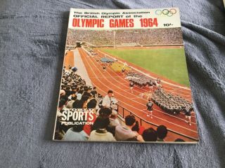 1964 London Olympic Games Official Report British Association Olympics Sport @