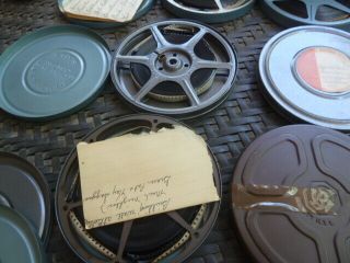 Vintage Film Storage Case 9 Reel PIZITZ and BRUMBERGER Case holders and reels 7