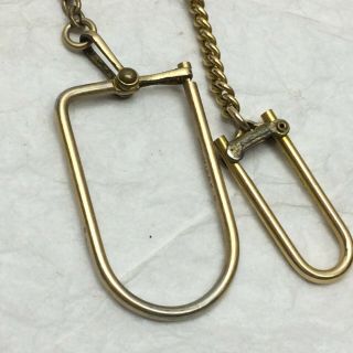 Vintage RGP Watch Chain 2 loops 1/40 12k Gold 2