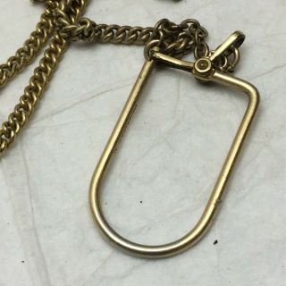 Vintage RGP Watch Chain 2 loops 1/40 12k Gold 3