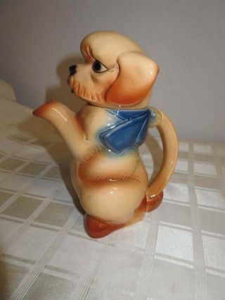 Vintage Goebel W.  Germany Porcelain Spaniel Dog Puppy Teapot 77 015 22