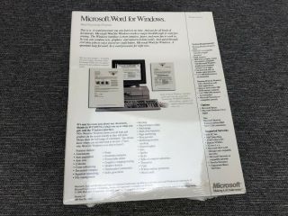 Microsoft Office 1.  0 for Windows 3.  5 