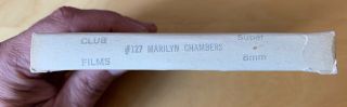 Vintage 8mm Adult Film Club Films " Marilyn Chambers 127 "