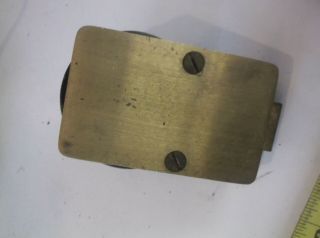 Vintage MOSLER SAFE CO.  Dial Combination Lock Moshler Safe lock part locksmith 4