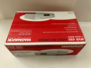Magnavox MVR 450 VCR 4 Head Video Recorder - / Factory - RARE 2