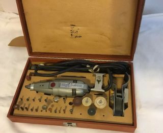 Vintage Dremel Roto Tool Revere Universal Electric Tool Including Box