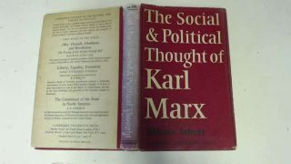 Good - The Social And Political Thought Of Karl Marx (cambridge Studies In The H