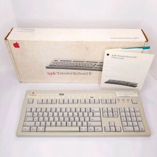 Vintage Apple Extended Keyboard Ii M3501 1990
