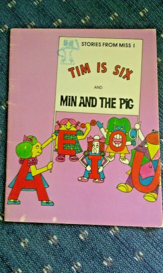 Vintage Letter People Stories From Miss I Tim Is Six Min And The Pig