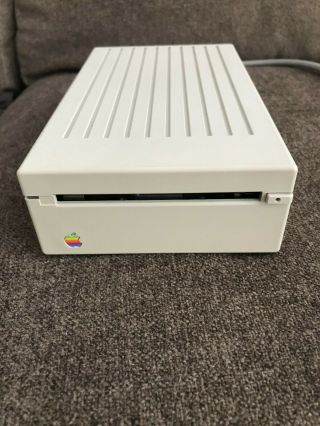 Vintage 1988 Apple 3.  5 " External Floppy Disk Drive Model A9m0106