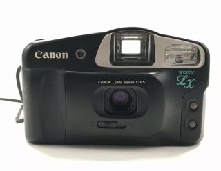 Canon Snappy Lx Vintage 35mm Film Point & Shoot Camera