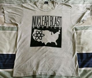 Vintage Nuclear Blast America Pure And Sick 1992 Shirt