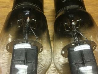 STRONG MATCHED PAIR 1940 ' s RCA 2A3 - (Philips Branded) $1 4