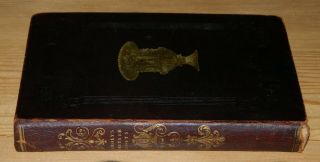 Antique Leather Book " The Beauties Of The British Poets " Rev George Croly.  1831