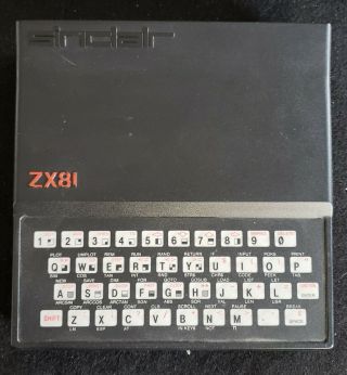 Vintage Timex Sinclair Zx81 Micro Computer 1980 