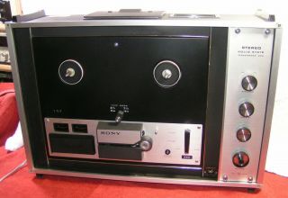 Sony Tc - 260 Reel 2 Reel Tapecorder - Fully Serviced - All In 1 Unit -